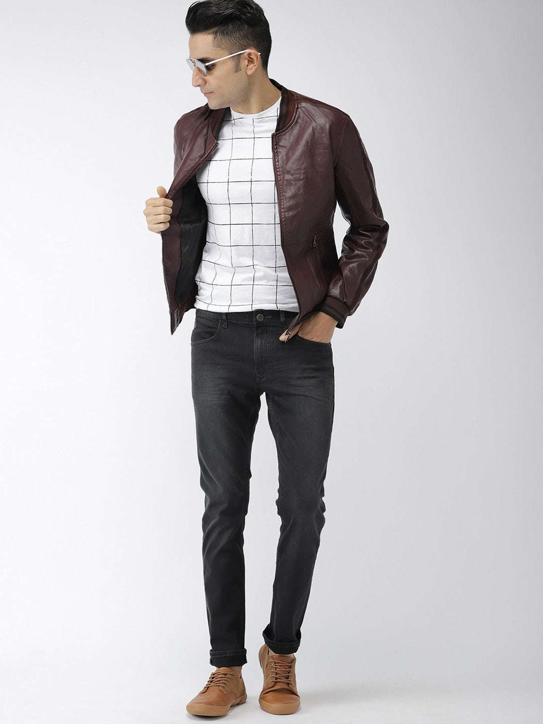 Men's Solid Jacket