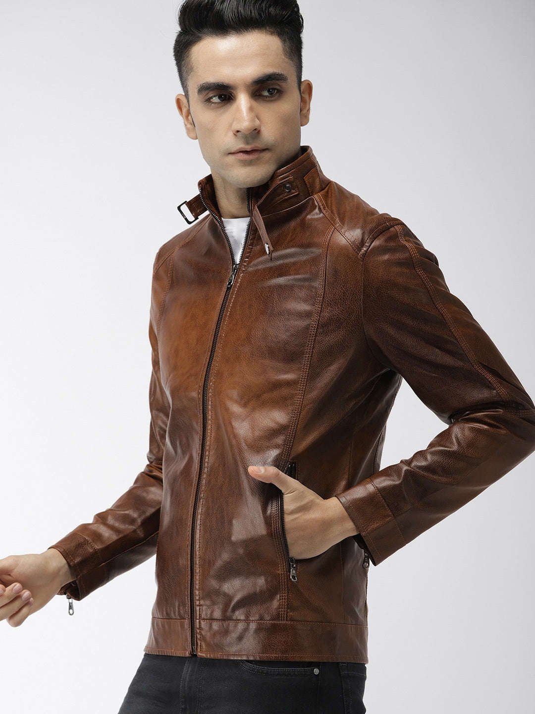 Men's Solid Jacket