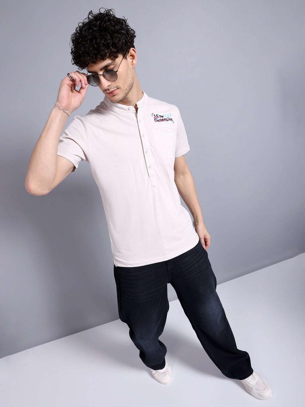 Men's PlaceMen'st Embroidery T-Shirt