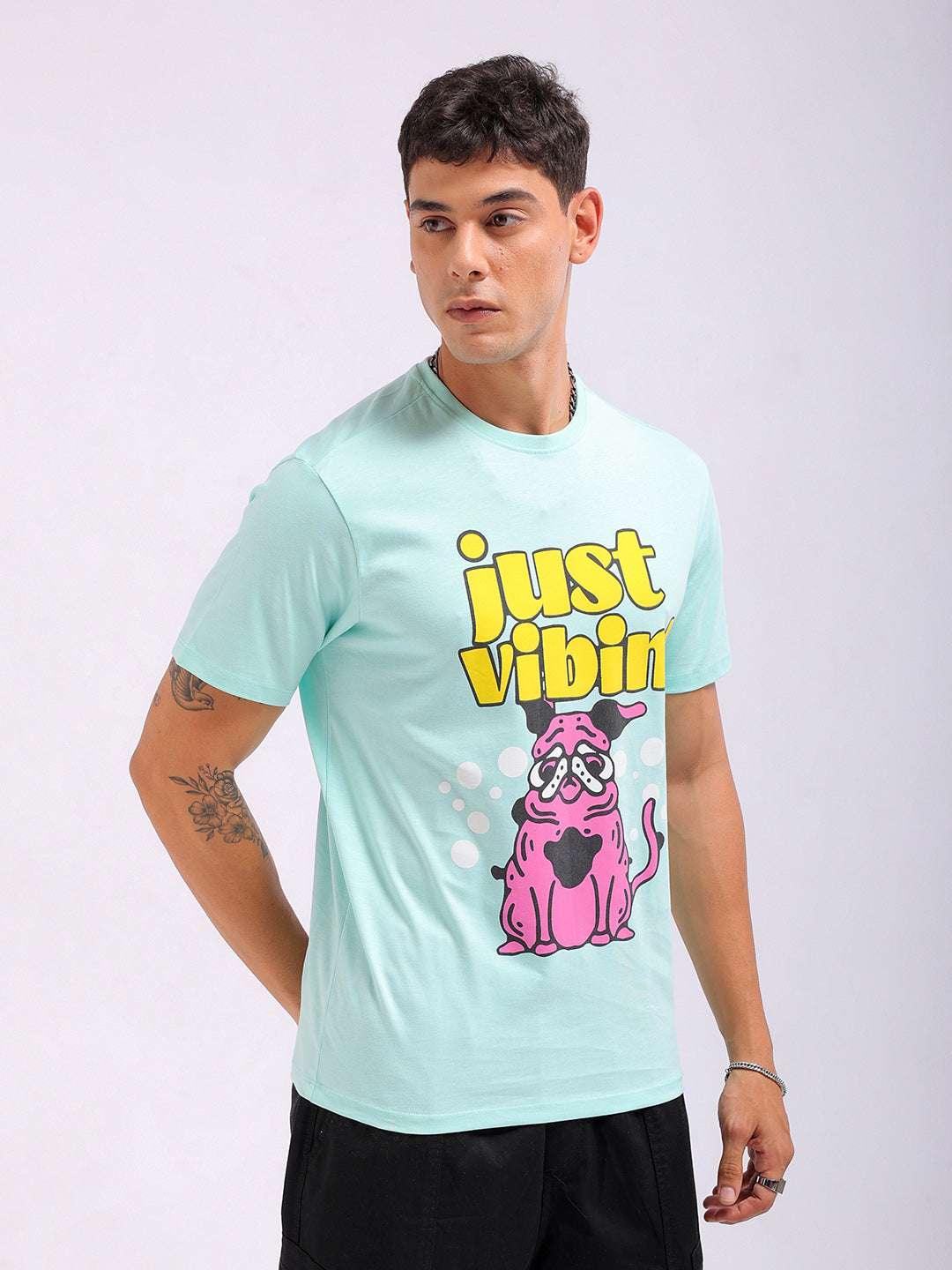 Men's Slim Fit Printed T-Shirt