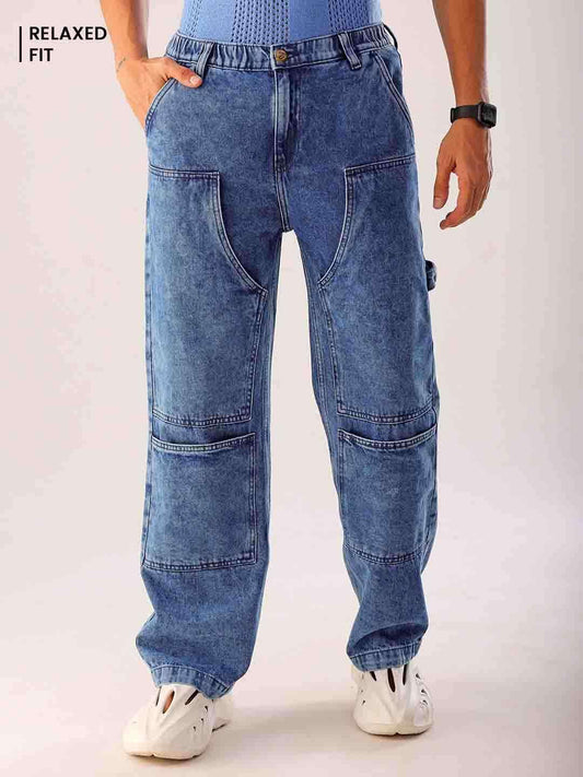 Men's Blue G365 Relaxed Fit Carpenter Jeans