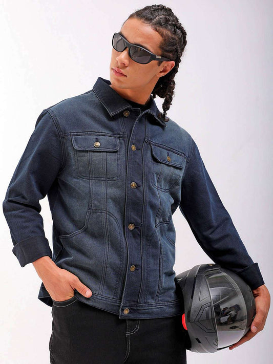 Men's Solid Jacket