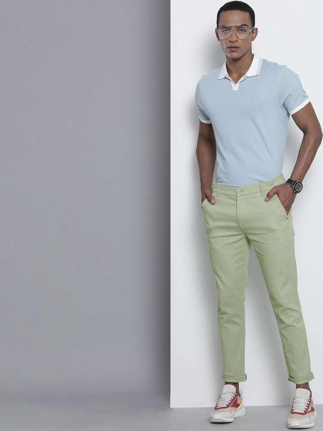 Men's Solid Chino