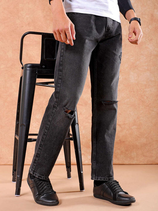 Men's Solid G361 Vintage Straight Fit Jeans