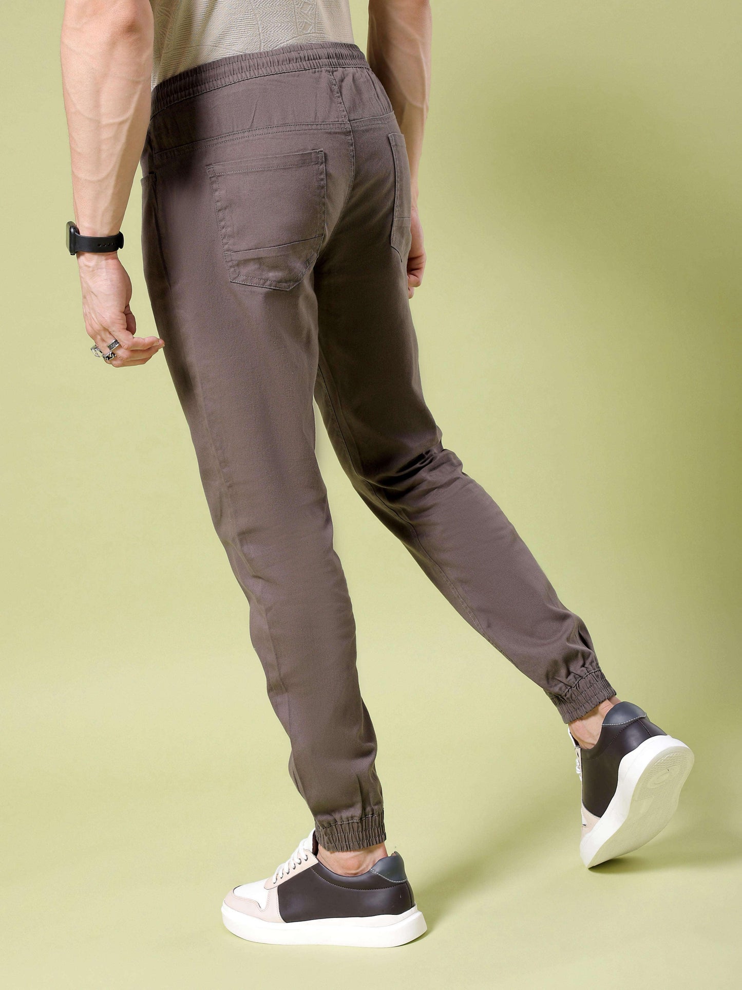 Men's Solid Slim Fit Jogger