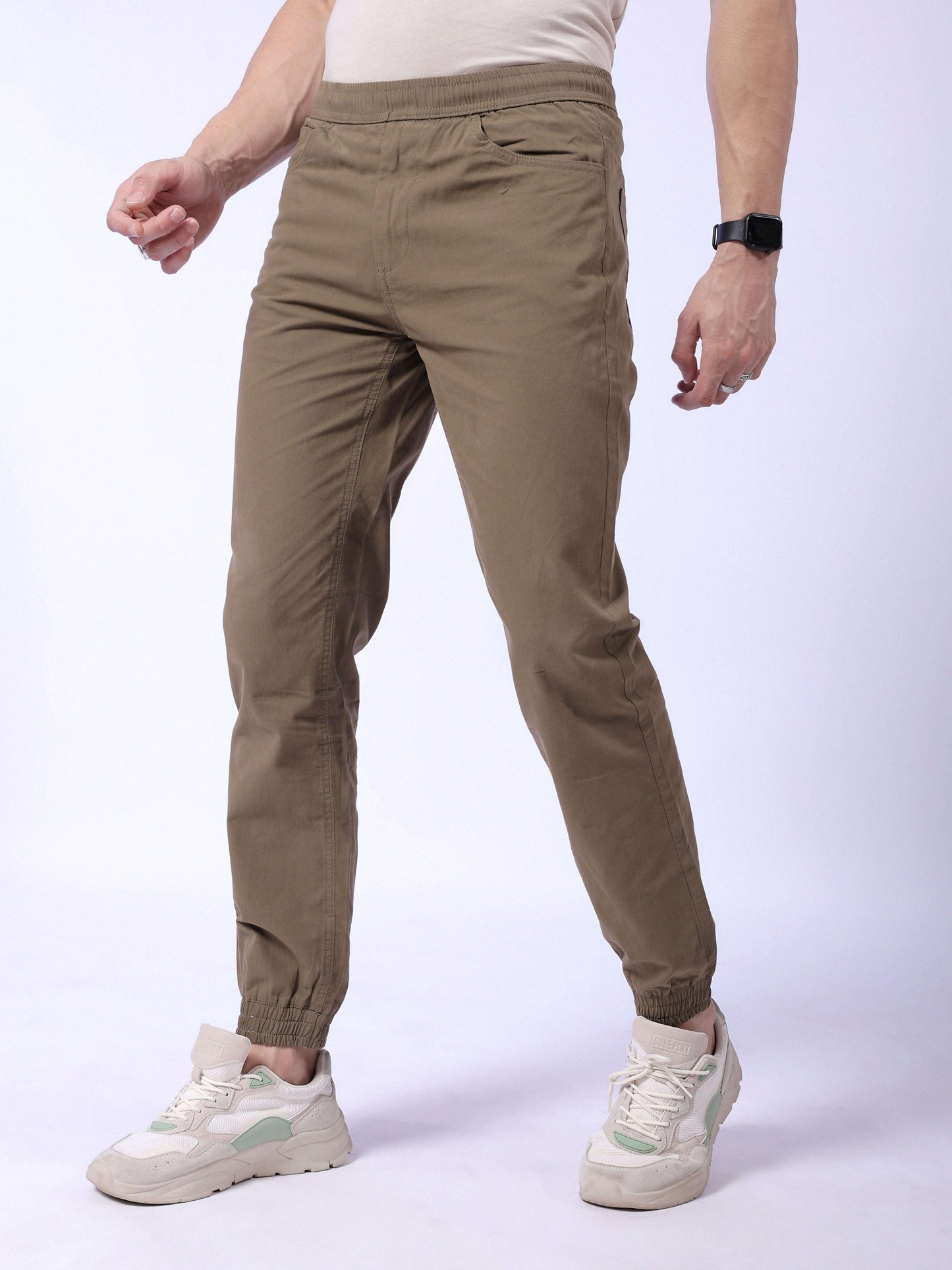 Men's Solid Slim Fit Jogger