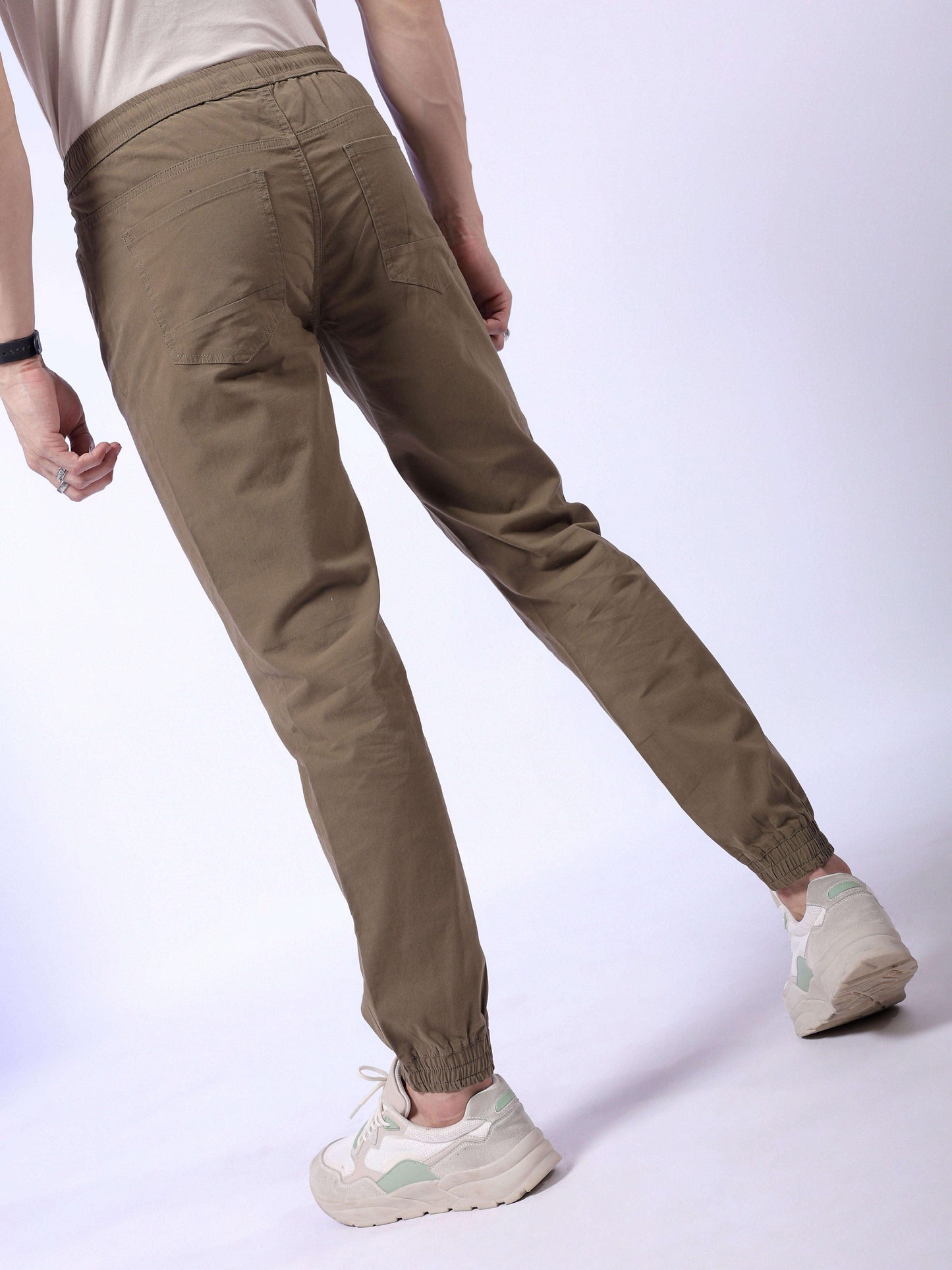 Men's Solid Slim Fit Jogger