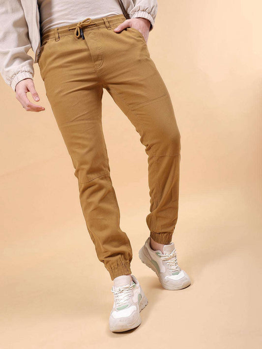 Men's Solid Slim Fit Jogger