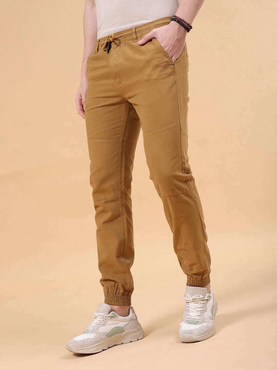 Men's Solid Slim Fit Jogger