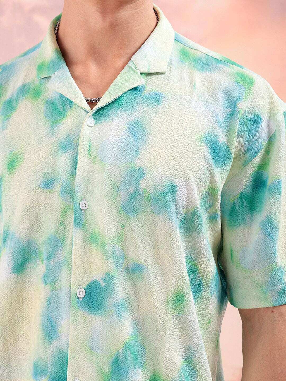 Men's Tie & Dye Relaxed Fit Shirt