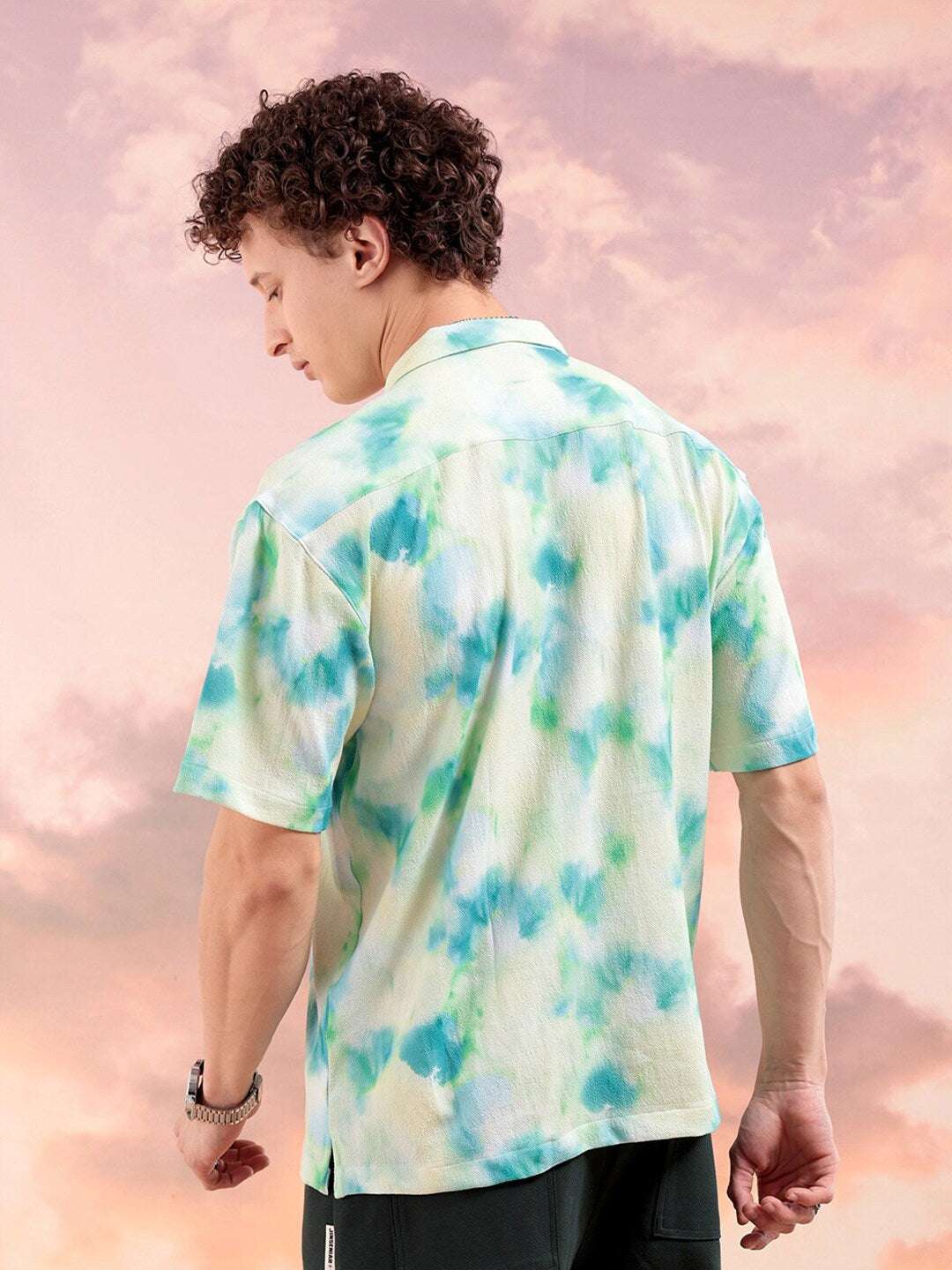 Men's Tie & Dye Relaxed Fit Shirt