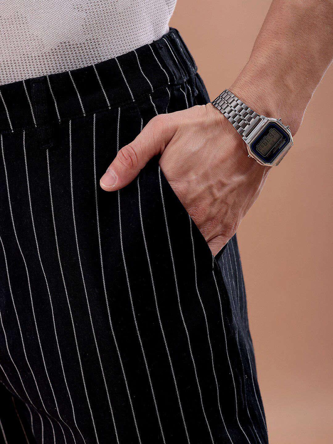 Men's Vertical Stripes Trouser