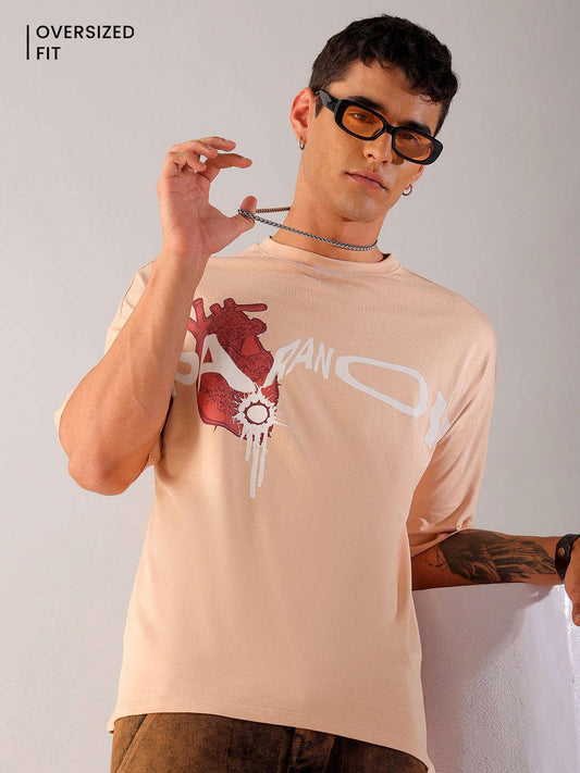 Men's Graphic Printed Oversized T-Shirt