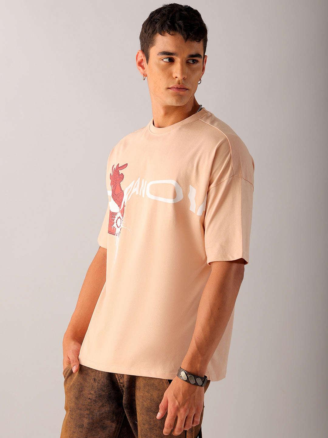 Men's Graphic Printed Oversized T-Shirt