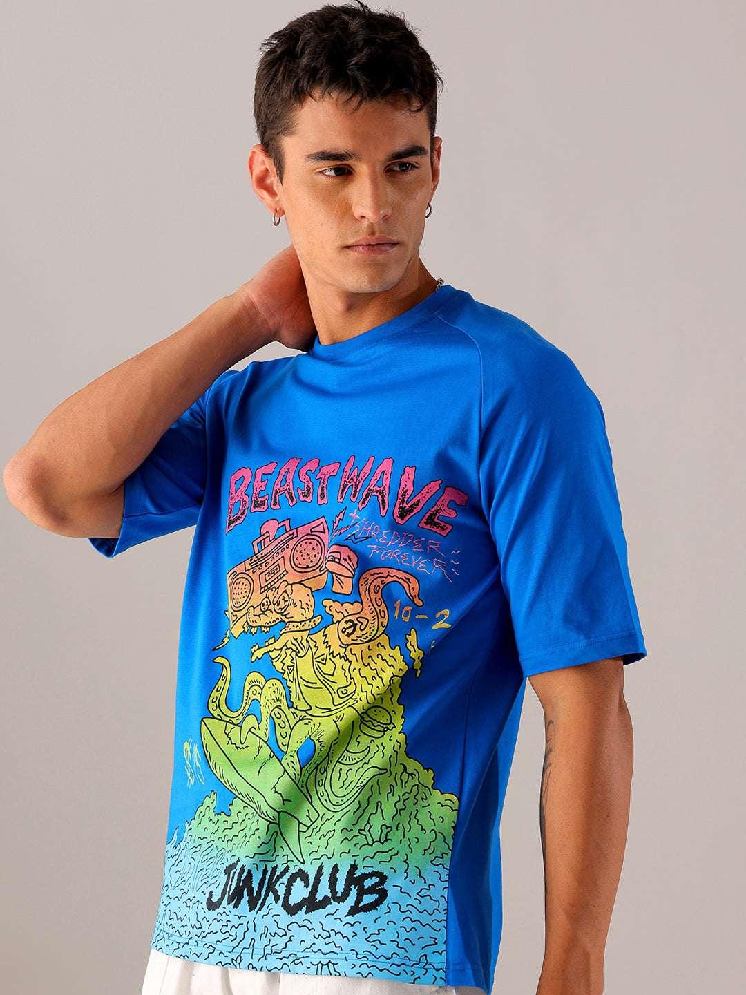 Men's Graphic Printed Oversized T-Shirt