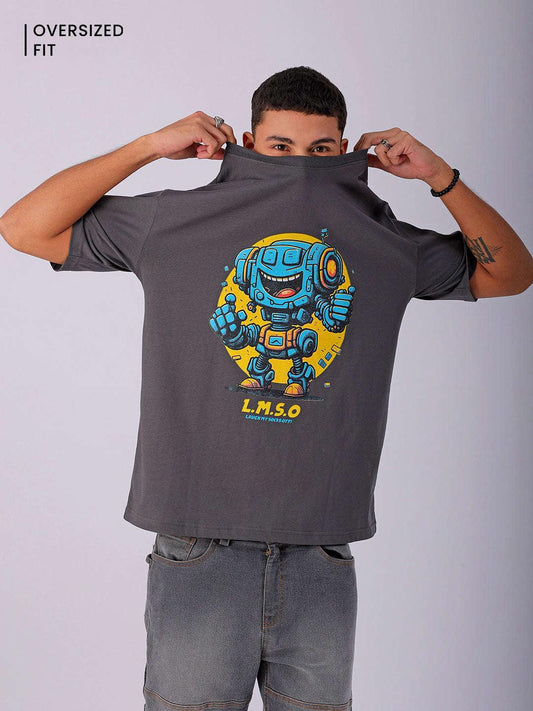 Men's Graphic Printed Oversized T-Shirt