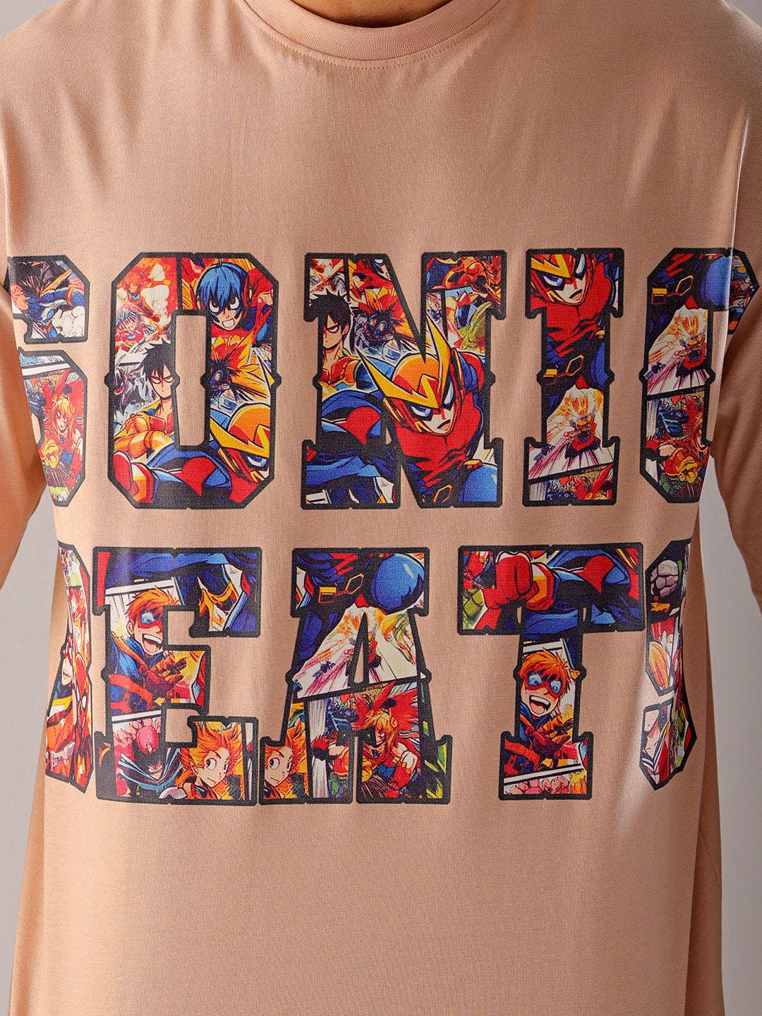 Men's Graphic Printed Oversized T-Shirt