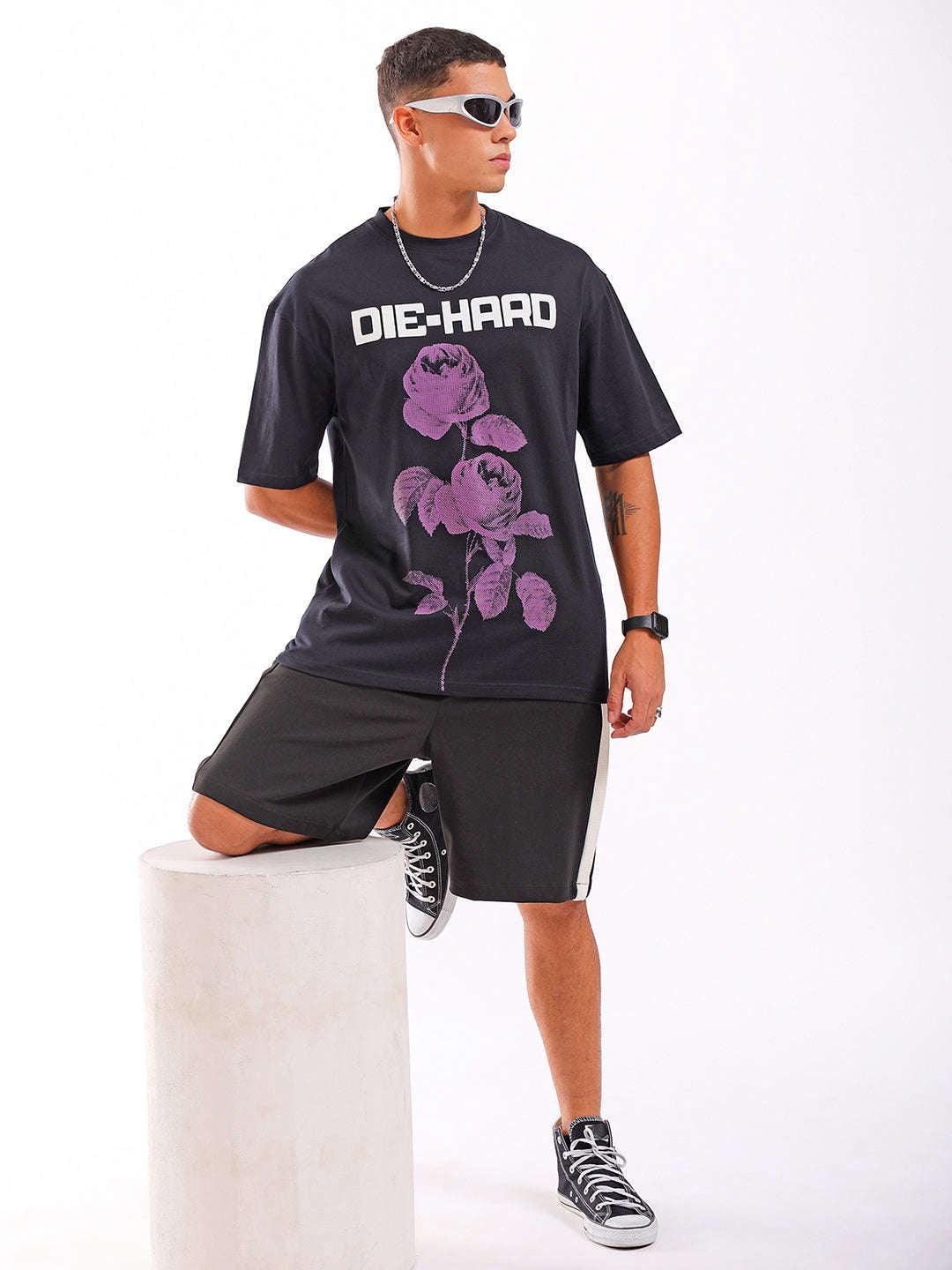 Men's Graphic Printed Oversized T-Shirt