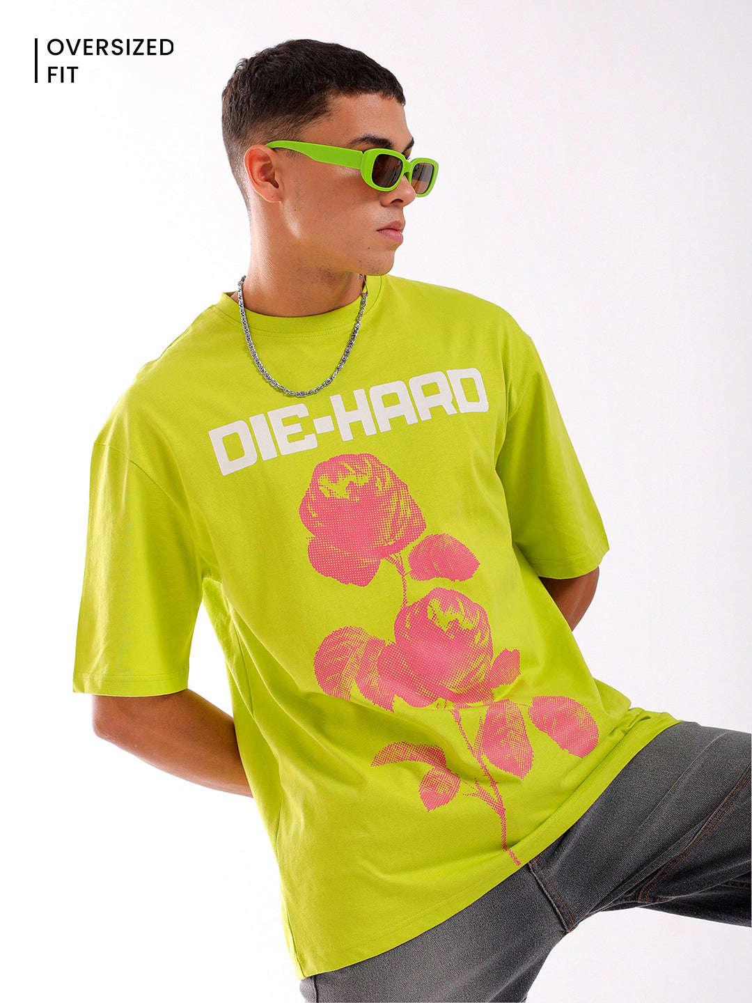 Men's Graphic Printed Oversized T-Shirt