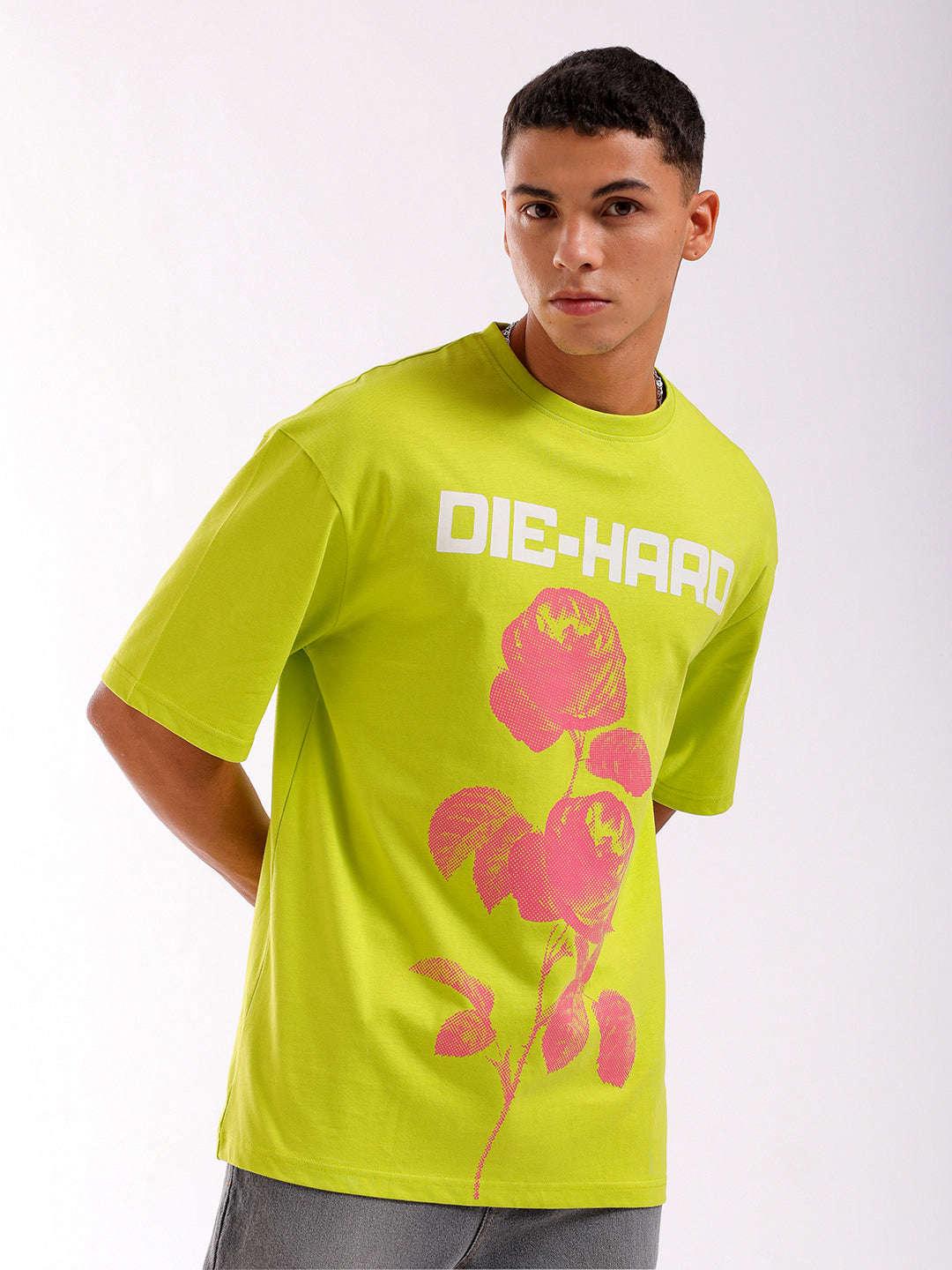 Men's Graphic Printed Oversized T-Shirt