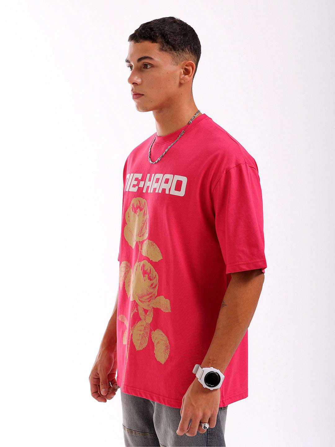 Men's Graphic Printed Oversized T-Shirt