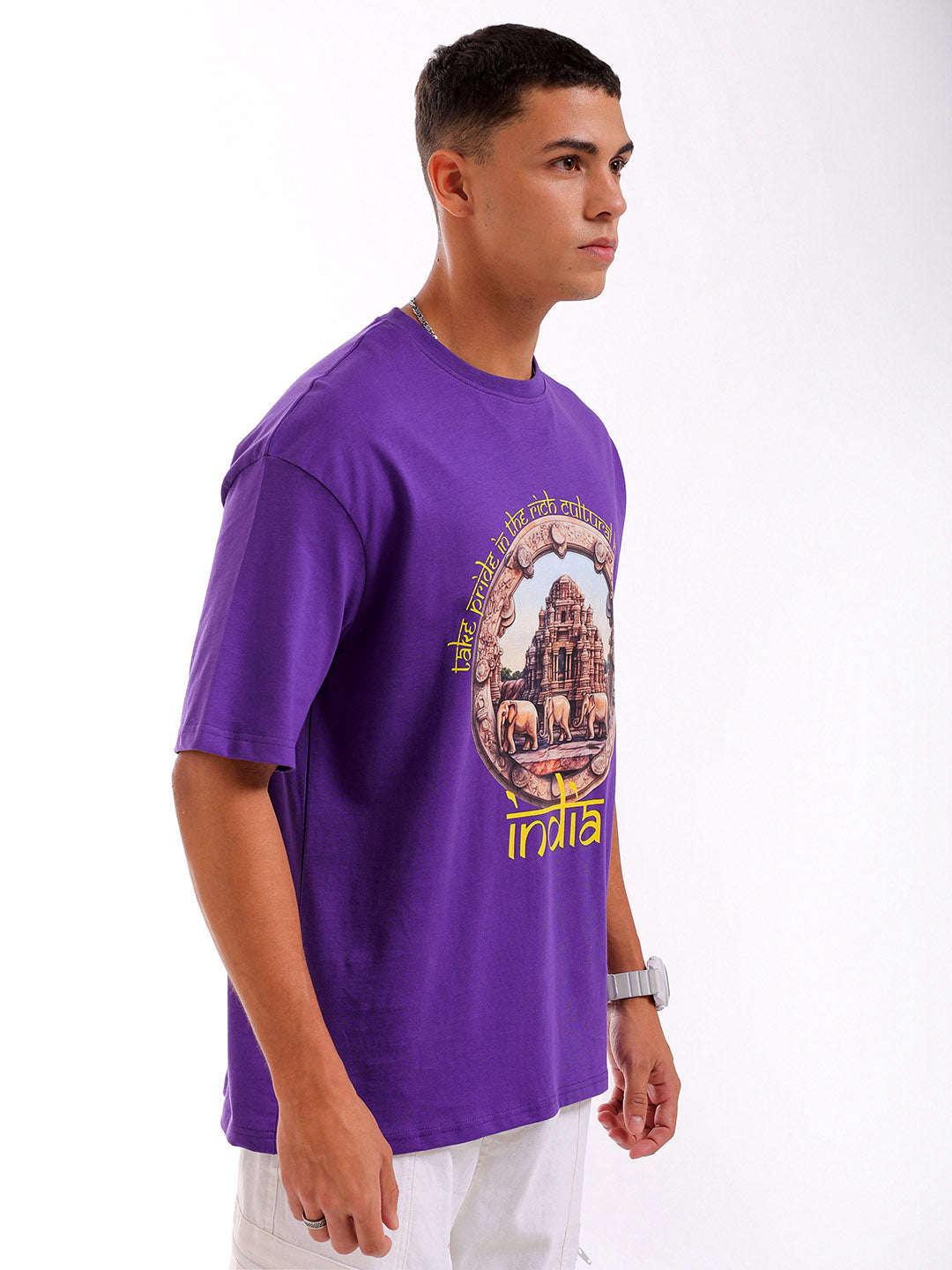 Men's Graphic Printed Oversized T-Shirt