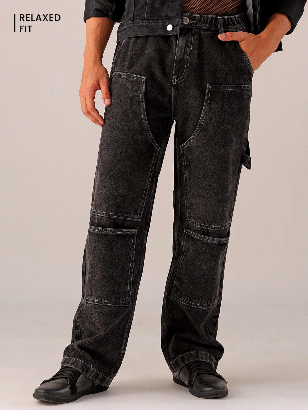 Men's Patched G365 Relaxed Jeans