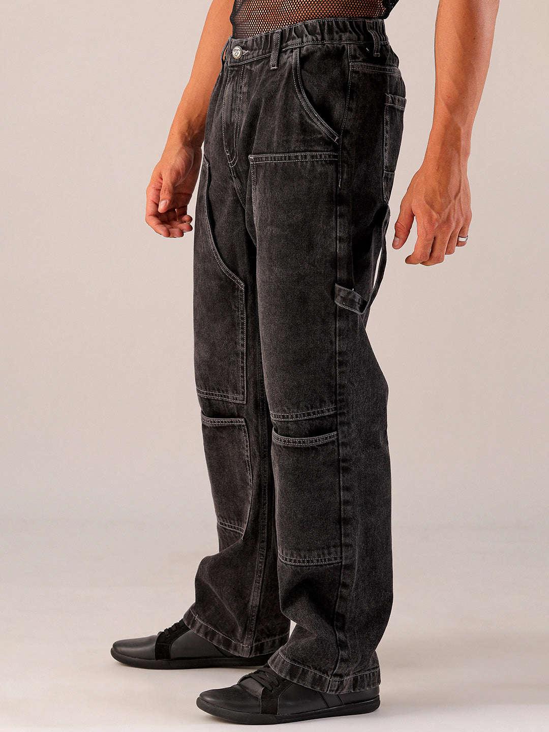 Men's Patched G365 Relaxed Jeans