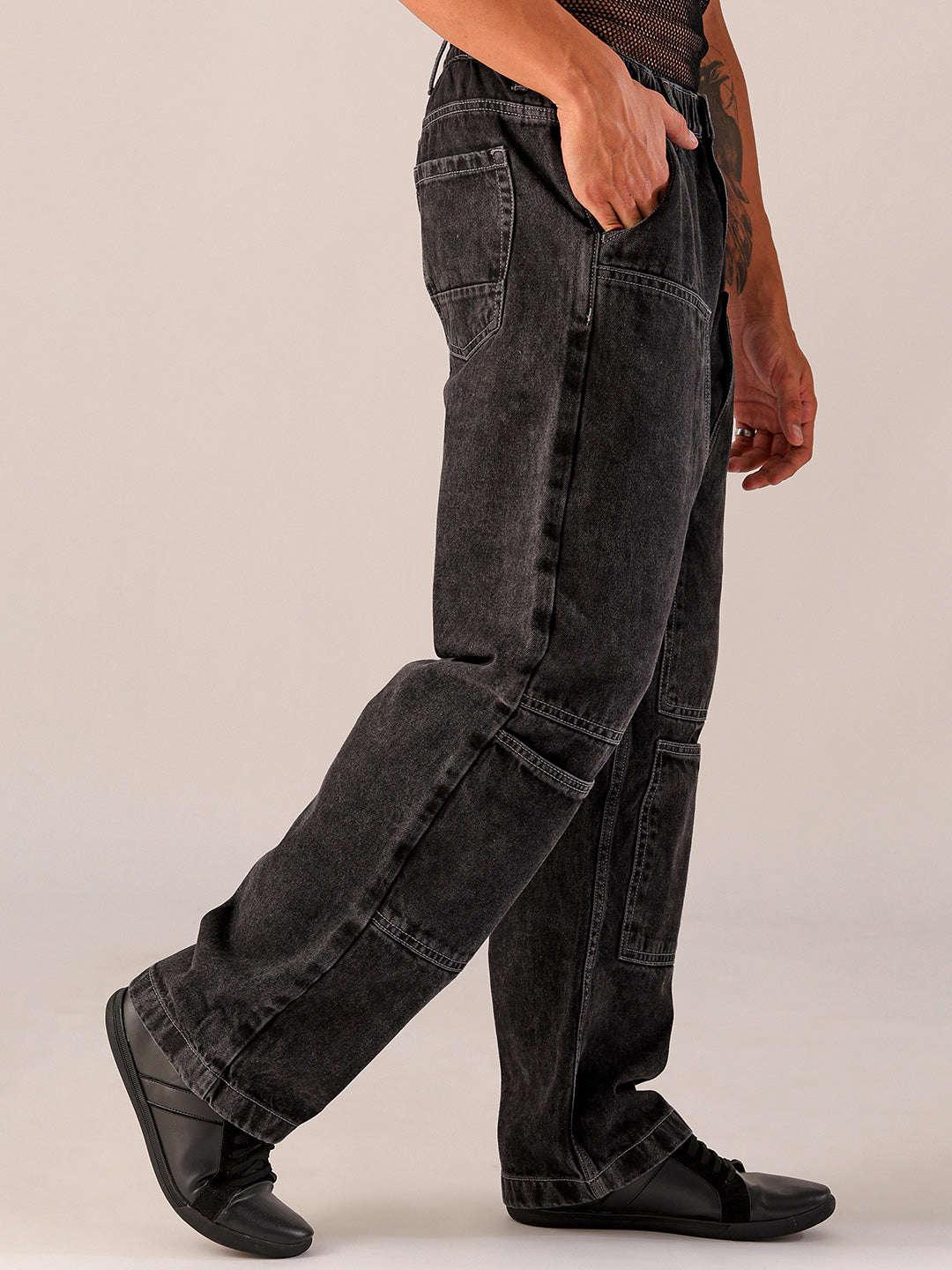 Men's Patched G365 Relaxed Jeans