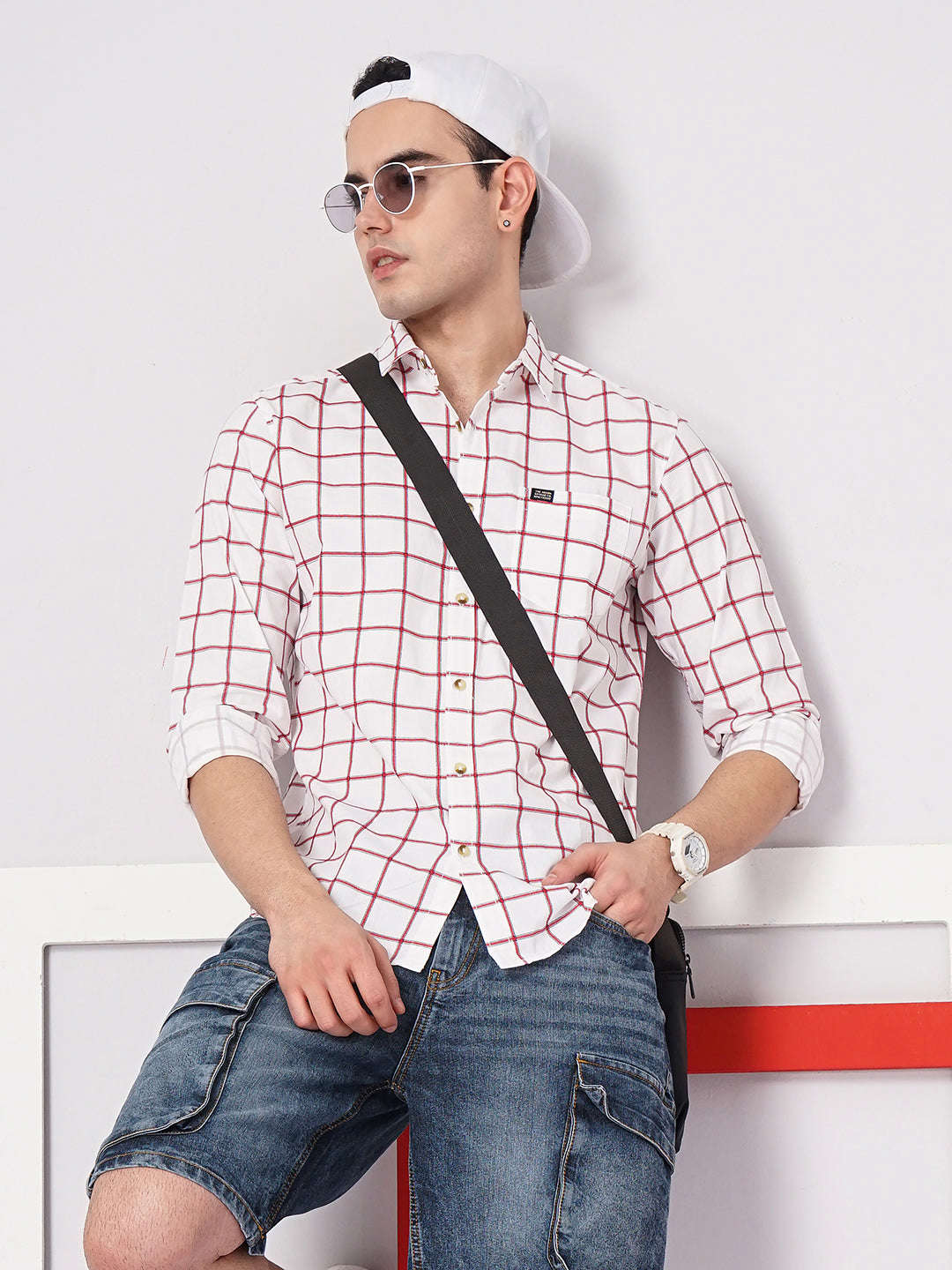 Men's Checked Casual Shirt