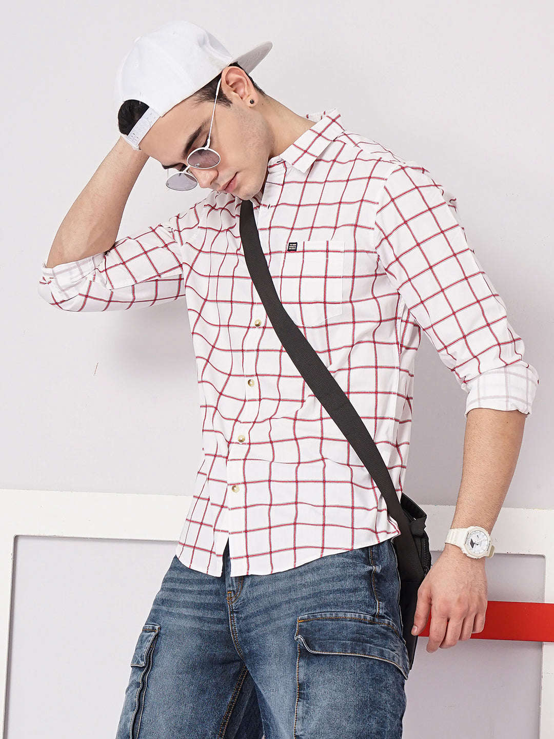 Men's Checked Casual Shirt