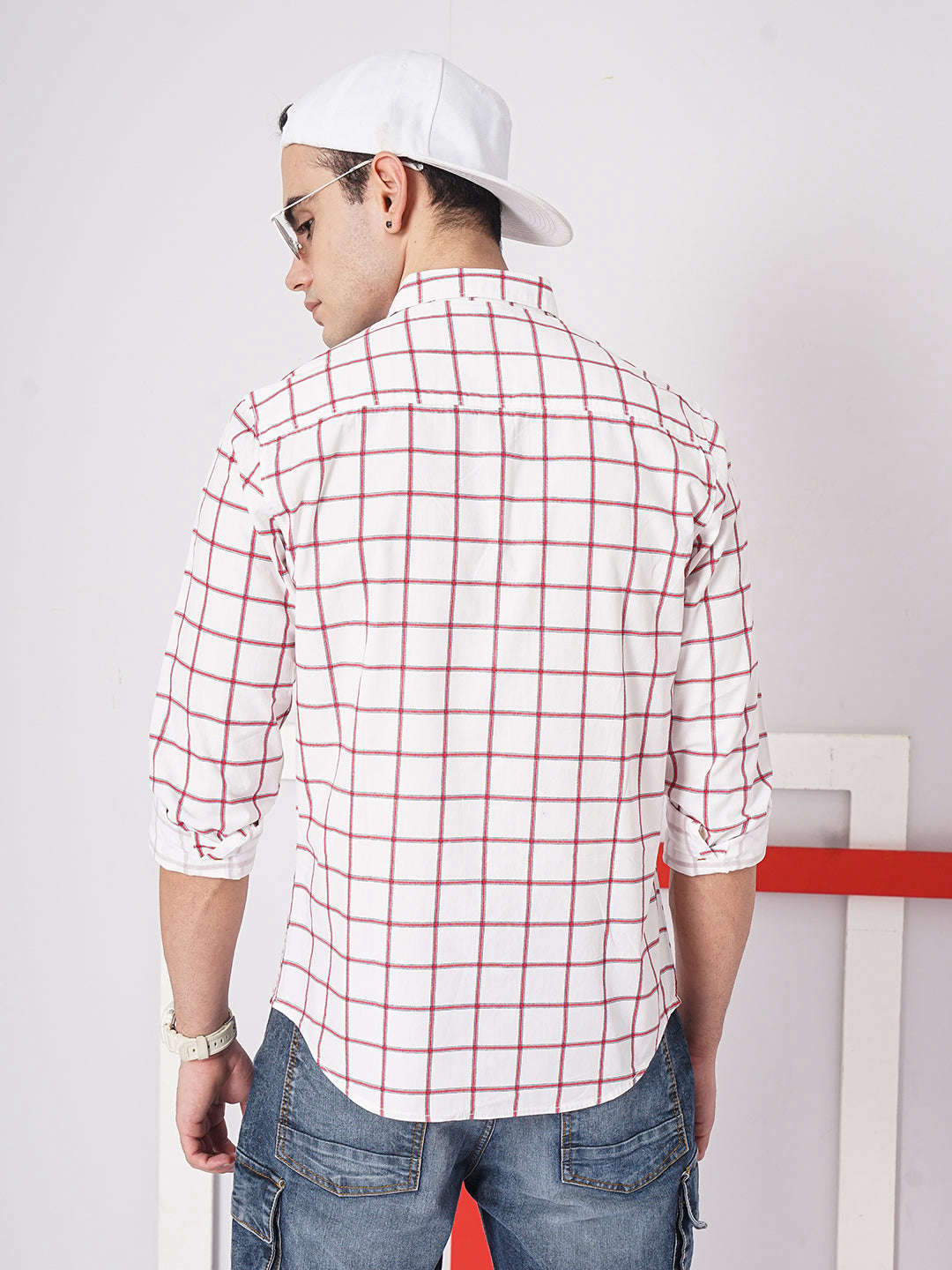 Men's Checked Casual Shirt