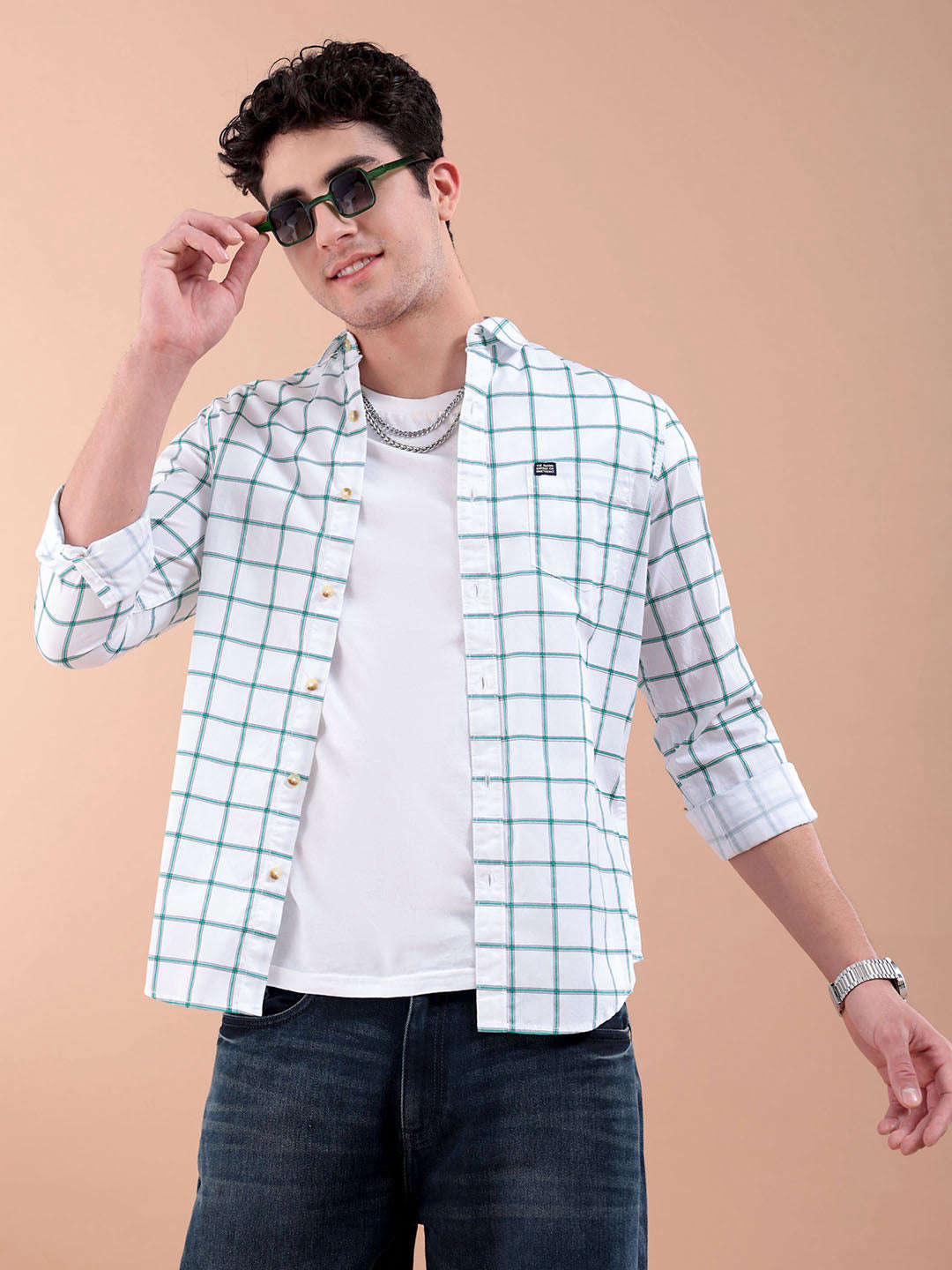 Men's Checked Casual Shirt