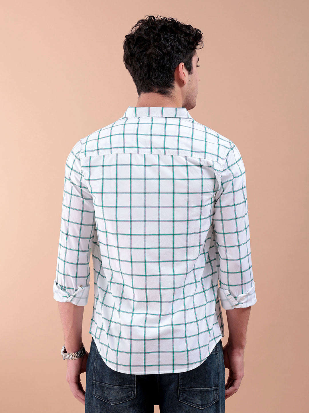 Men's Checked Casual Shirt