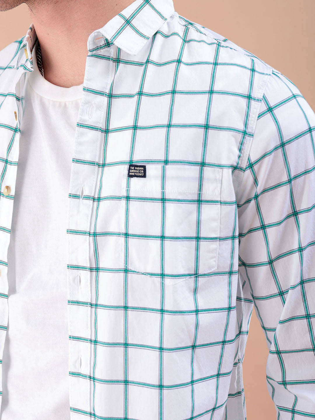 Men's Checked Casual Shirt