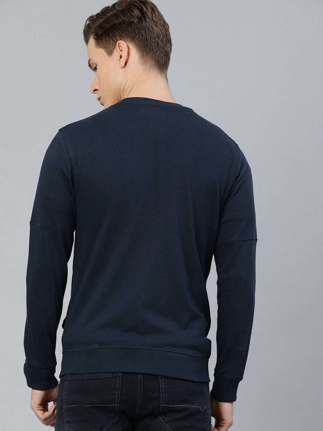 Men's Colourblocked Sweatshirt