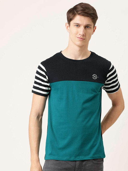 Men's Colourblocked TShirt