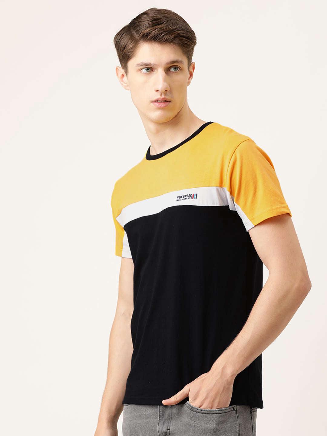 Men's Colourblocked TShirt