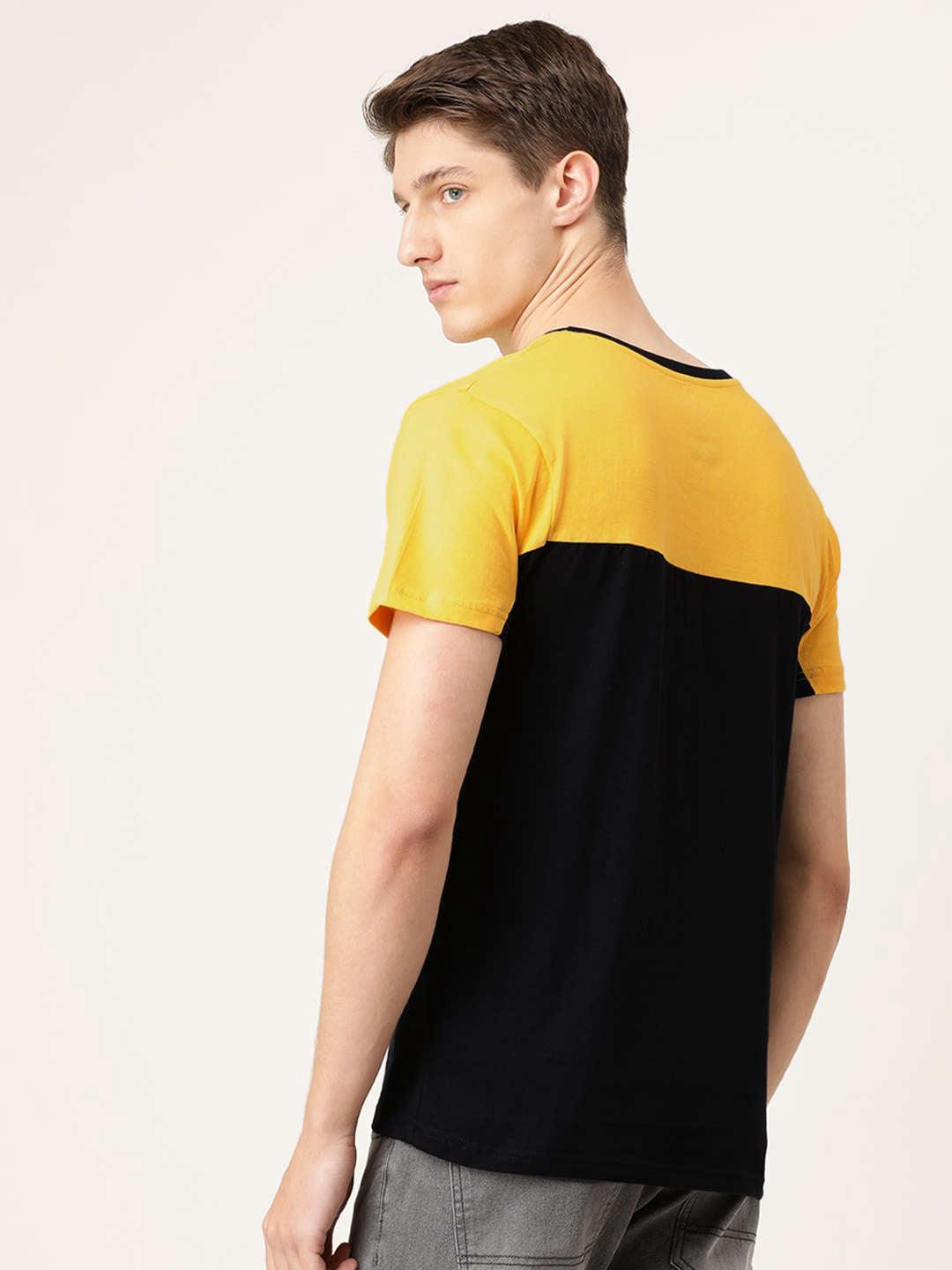 Men's Colourblocked TShirt