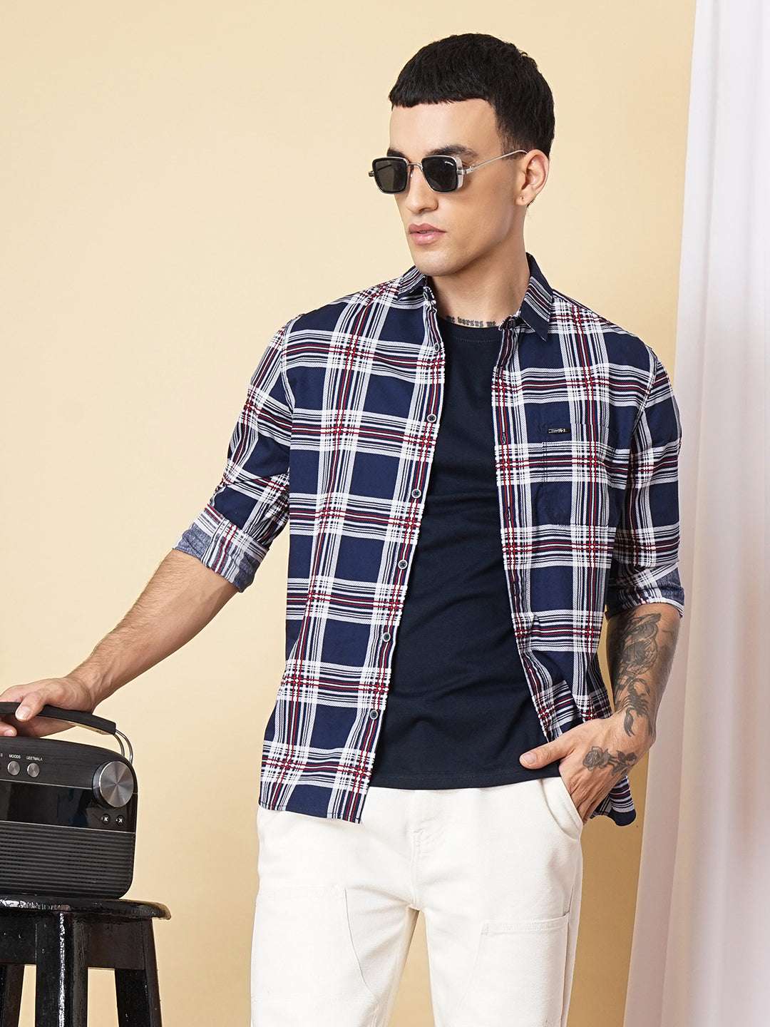 Men's Checked Shirt