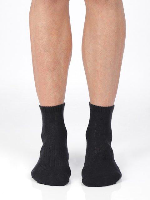 Jockey Unisex Ankle Length Socks - Black