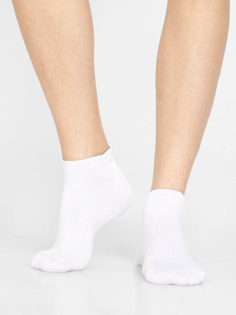 Jockey Unisex Low Show Socks - White