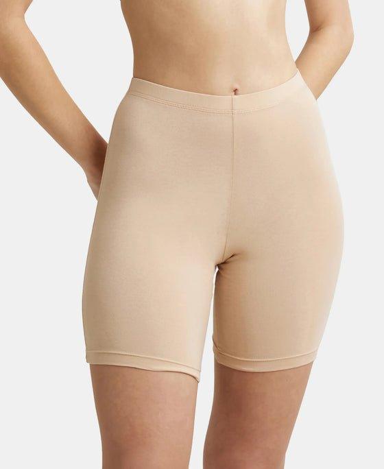 Jockey Women's Mid Waist Shorties - Skin