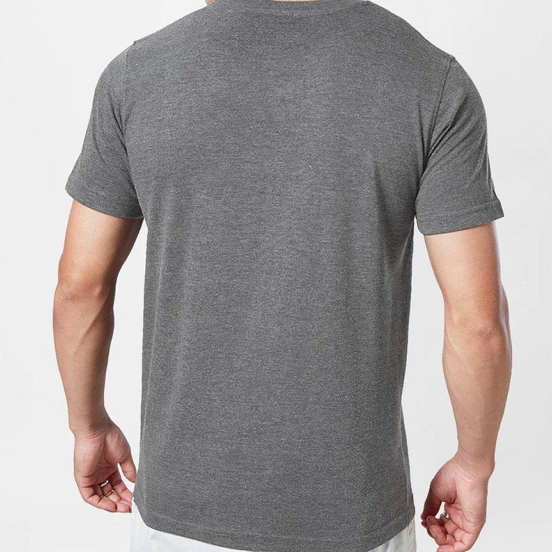 Richberry Men Round Neck T-Shirt - Grey